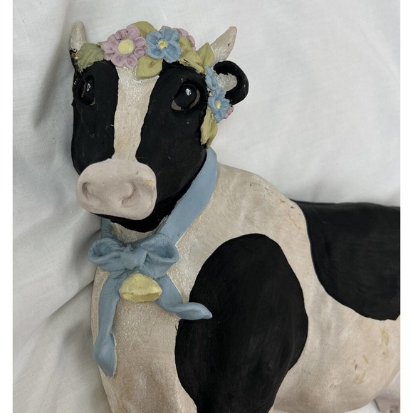 June Sears For J II Designs California ~ Holstein Cow Wall Hanging Decor ~ USA - Picture 8 of 11